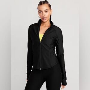 Old Navy Powersoft Full Zip Black Jack